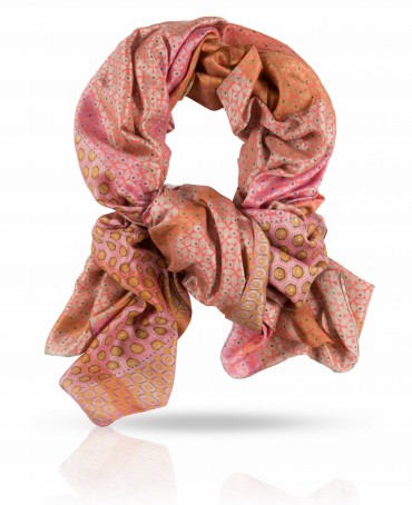 Палантин Женский SN-SMALL.FLORE/PEACH